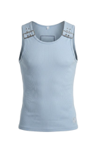 HYDRA BUCKLE TANK TOP (BLUE)