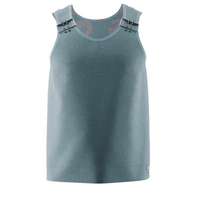 HYDRA BUCKLE TANK TOP (BLUE)